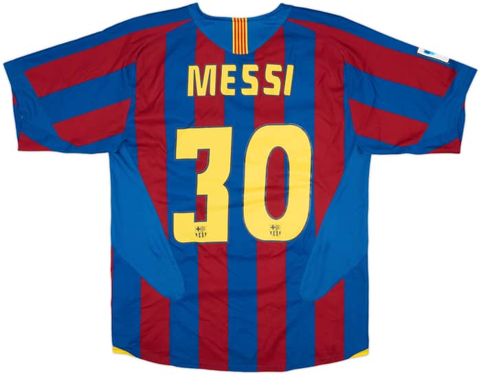 2004-05 Barcelona Home Shirt Messi #30 - 6/10 - (M)