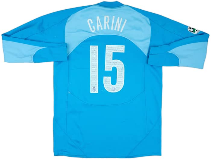2004-05 Inter Milan Match Issue GK Shirt Carini #15