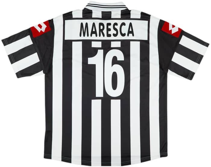 2001-02 Juventus Home Shirt Maresca #16 - 6/10 - (XL)