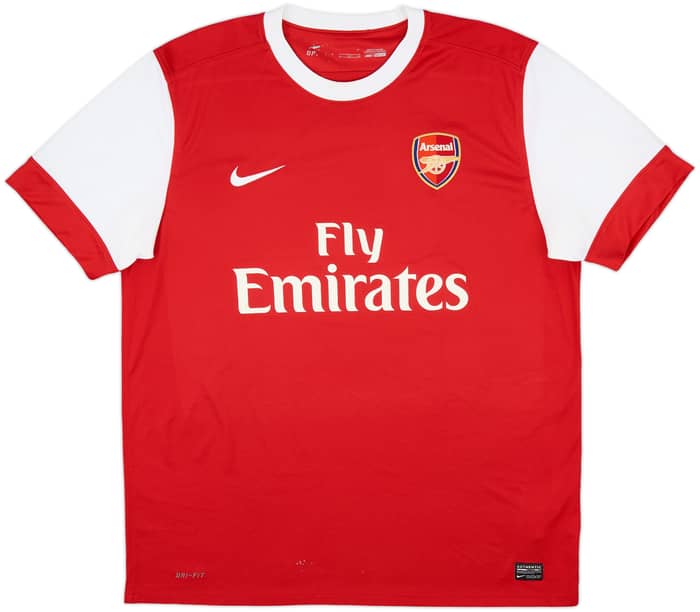 2010-11 Arsenal Home Shirt Fabregas #4 - 6/10 - (XL)