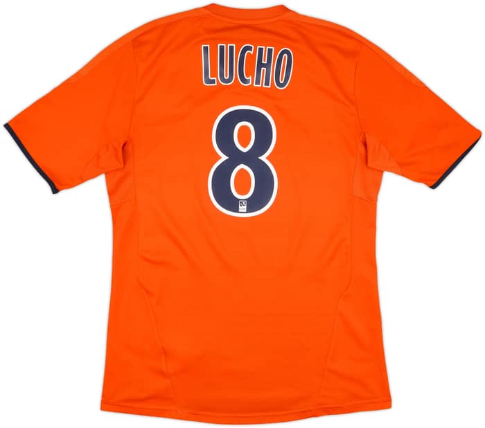 2011-12 Olympique Marseille Third Shirt Lucho #8 - 9/10 - (M)