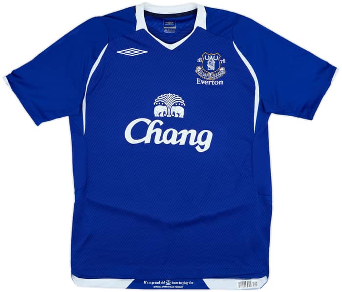 2008-09 Everton Home Shirt Cahill #17 - 7/10 - (M)