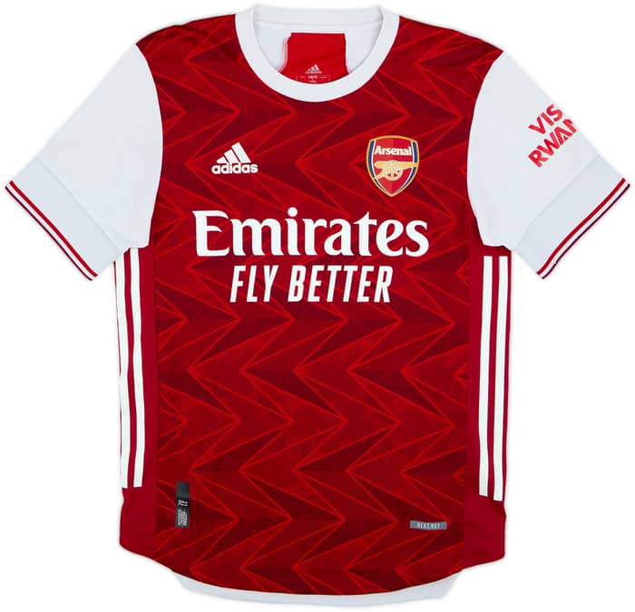2020-21 Arsenal Authentic Home Shirt Saka #7 - 7/10 - (S)