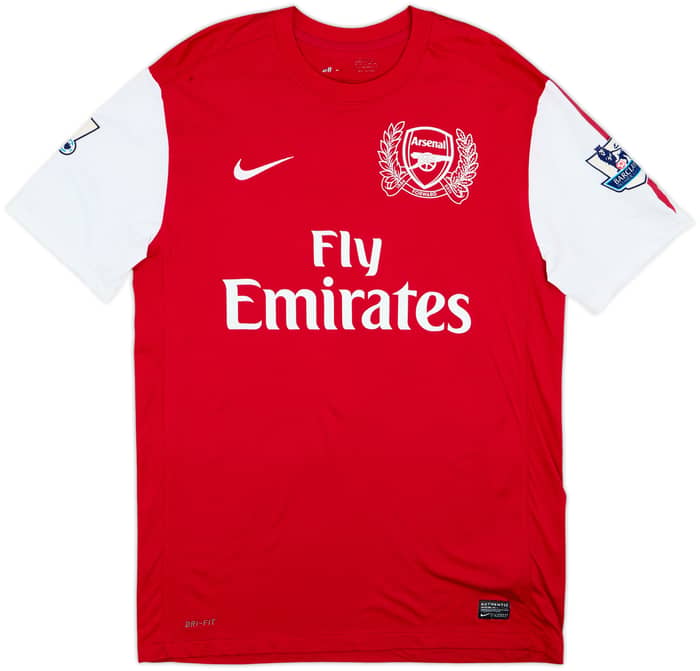 2011-12 Arsenal Home Shirt Vermaelen #5 - 5/10 - (L)
