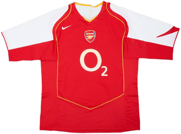 2004-05 Arsenal Home Shirt Henry #14 - 7/10 - (XL)