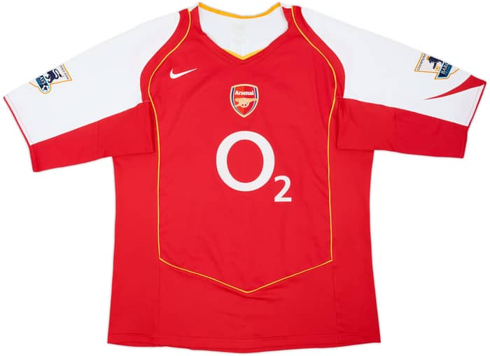2004-05 Arsenal Home Shirt Toure #28 - 8/10 - (XL)