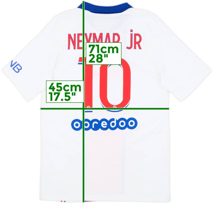 2020-21 Paris Saint-Germain Authentic Away Shirt Neymar Jr #10 - 8/10 - (S)
