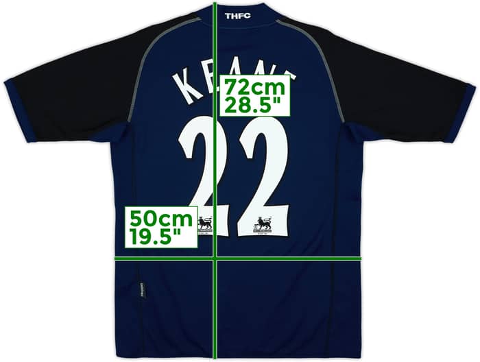 2002-03 Tottenham Away Shirt Keane #22 - 7/10 - (M)
