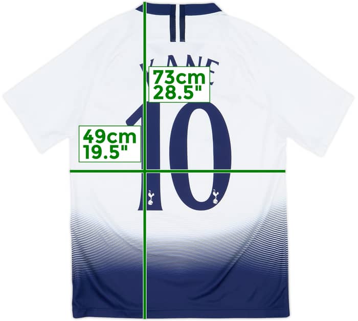 2018-19 Tottenham Home Shirt Kane #10 - 8/10 - (M)