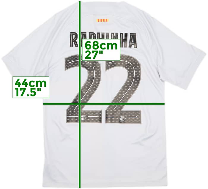 2022-23 Barcelona Third Shirt Raphinha #22 - 9/10 - (S)