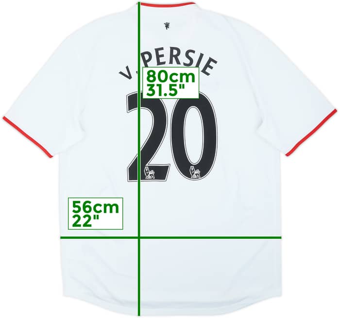 2012-14 Manchester United Away Shirt v.Persie #20 - 8/10 - (L)