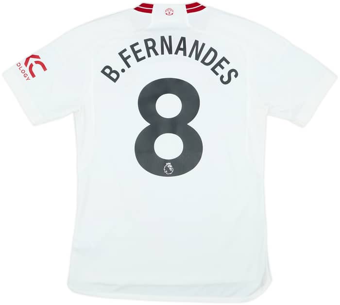2023-24 Manchester United Third Shirt B.Fernandes #8 - 9/10 - (M)