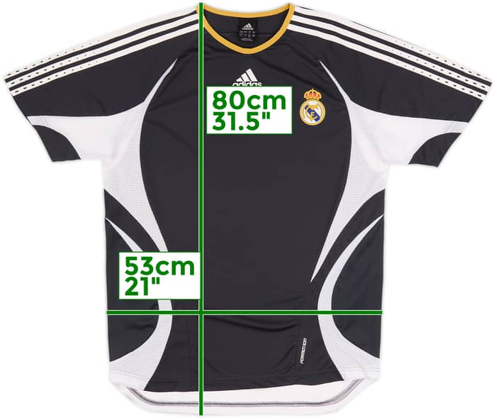 Camiseta de entrenamiento Formotion del Real Madrid 2006-07 - 9/10 - (L)