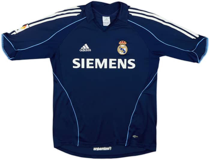 2005-06 Real Madrid Away Shirt Zidane #5 - 7/10 - (S)