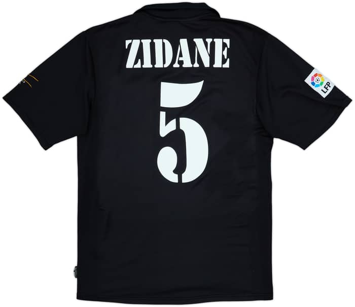 Camiseta de visitante del Real Madrid 2001 Zidane #5 - 8/10 - (S)