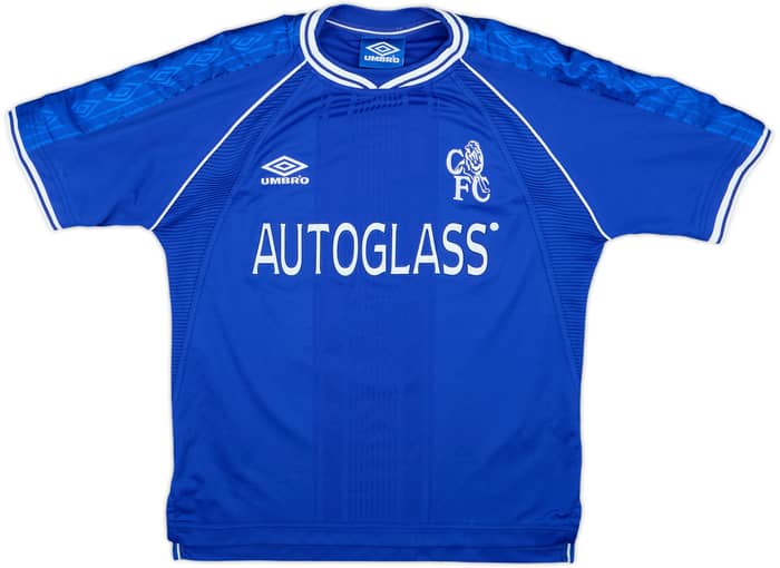 1999-01 Chelsea Home Shirt Desailly #6 - 6/10 - (Y)