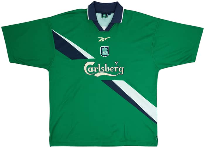 1999-00 Liverpool Away Shirt Owen#10 - 8/10 - (L)
