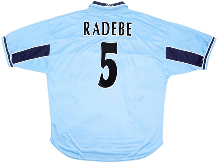 1999-00 Leeds United Away Shirt Radebe #5 - 8/10 - (XL)