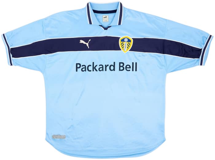 1999-00 Leeds United Away Shirt Radebe #5 - 8/10 - (XL)