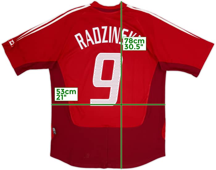 2004-05 Canada Maillot Domicile Radzinski #9 - 8/10 - (L)
