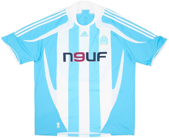 2007-08 Olympique Marseille Away Shirt Cisse #9 - 7/10 - (XXL)