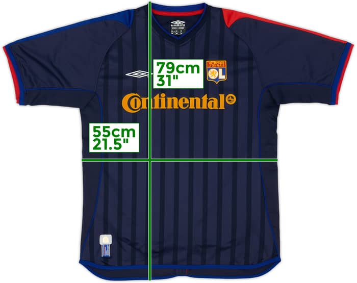 2002-03 Lyon Away Shirt - 7/10 - (L)