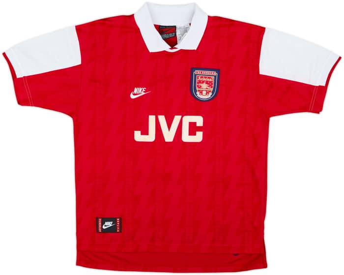 1994-96 Arsenal Home Shirt Wright #8 - 8/10 - (M)