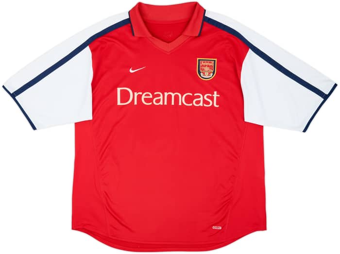 2000-02 Arsenal Home Shirt Bergkamp #10 - 8/10 - (XXL)