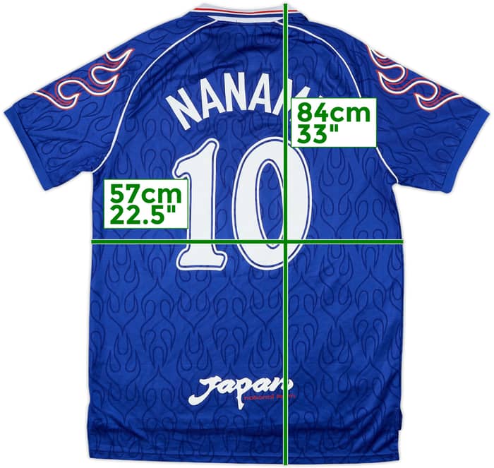 1998 Japan Home Shirt Nanami #10 - 9/10 - (L)
