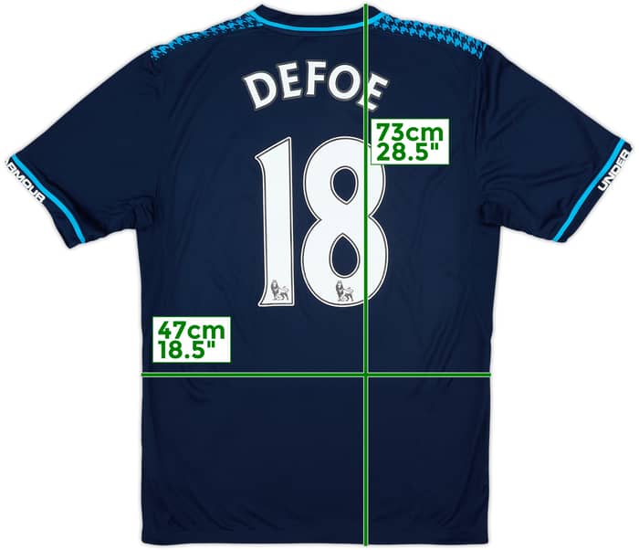 2013-14 Tottenham Third Shirt Defoe #18 (M)