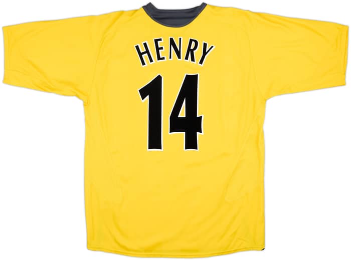 2005-06 Arsenal Away Shirt Henry #14 - 7/10 - (XXL)
