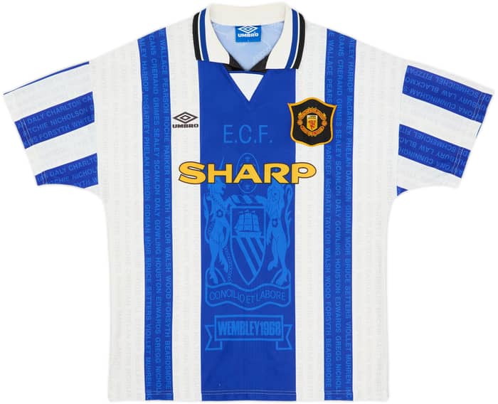 1994-96 Manchester United Third Shirt Cantona #7 - 8/10 - (L)