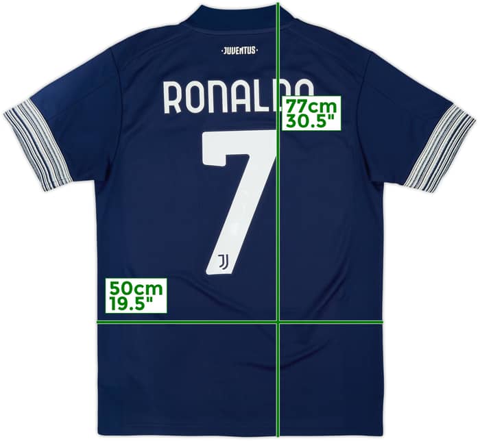 2020-21 Juventus Away Shirt Ronaldo #7 - 8/10 - (M)