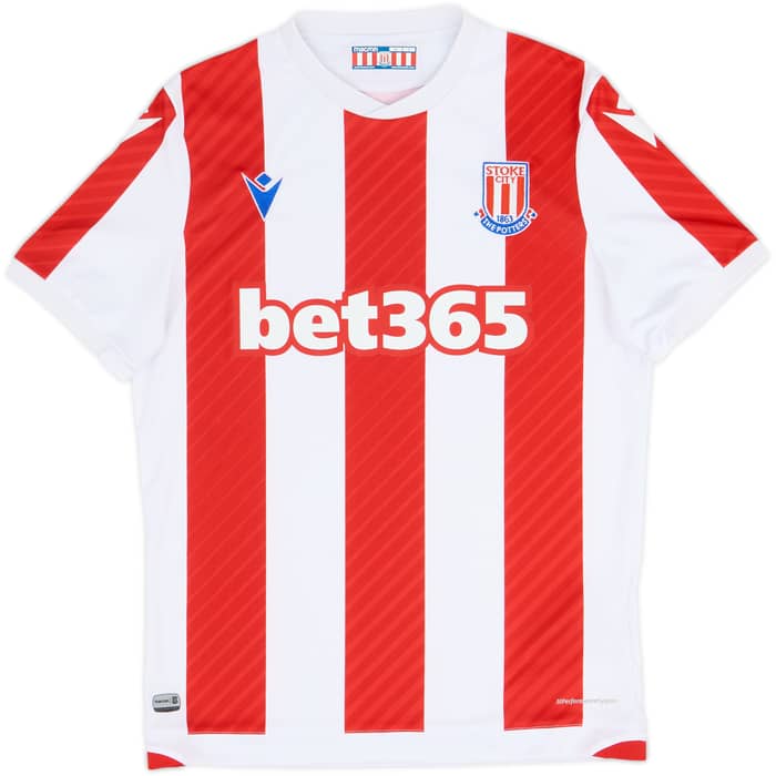 2021-22 Stoke City Home Shirt - 6/10 - (S)