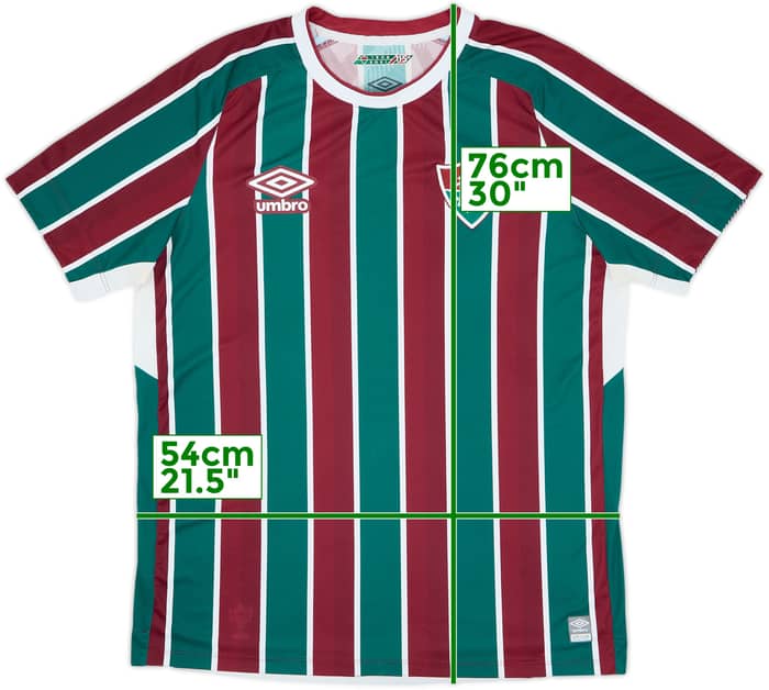 2021 Fluminense Home Shirt - 7/10 - (L)
