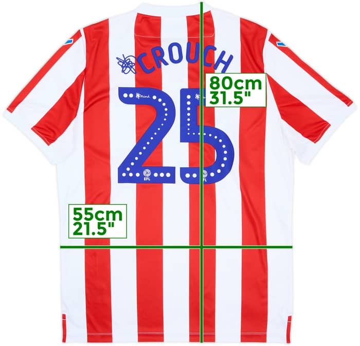 2018-19 Stoke City Home Shirt Crouch #25 - 8/10 - (XXL)