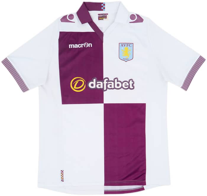 Camiseta de visitante del Aston Villa 2013-14 Grealish #40 - 6/10 - (XL)