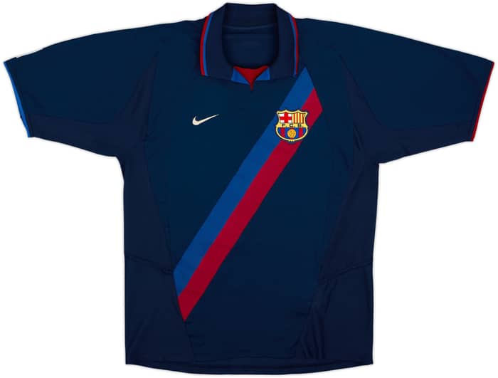 2002-03 Barcelona Away Shirt Luis Enrique #21 - 7/10 - (L)