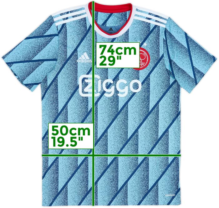 2020-21 Ajax Camiseta Visitante - 9/10 - (M)