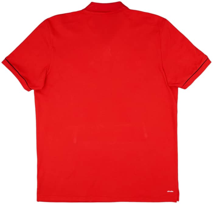 2018-19 Manchester United adidas Polo Shirt - 9/10 - (XL)