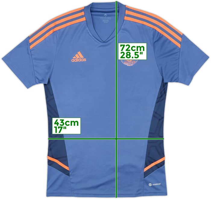 2022-23 Manchester United adidas Training Shirt - 8/10 - (S)