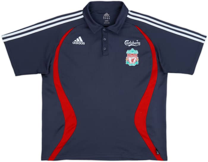 2006-07 Liverpool adidas Polo Shirt - 7/10 - (L/XL)
