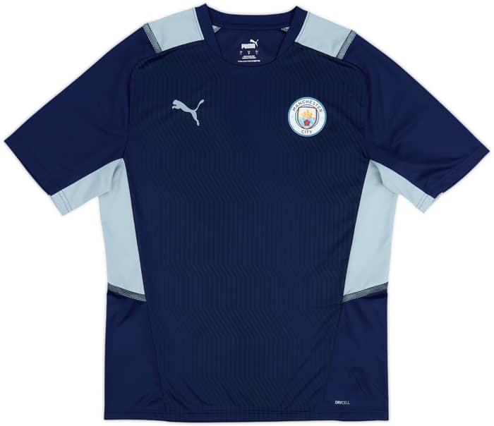 2020-21 Manchester City Puma Training Shirt - 10/10 - (L)