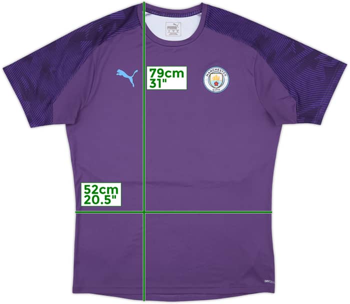 2019-20 Manchester City Puma Training Shirt - 8/10 - (XL)