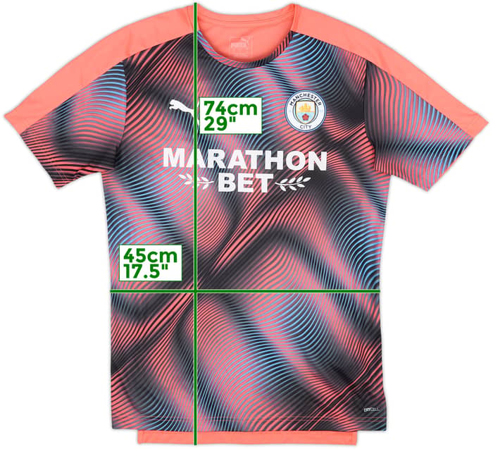 2018-19 Manchester City Puma Training Shirt - 10/10 - (M)