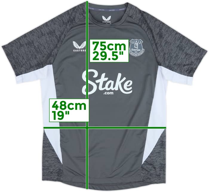 2025-26 Everton Castore Training Shirt - 7/10 - (M)