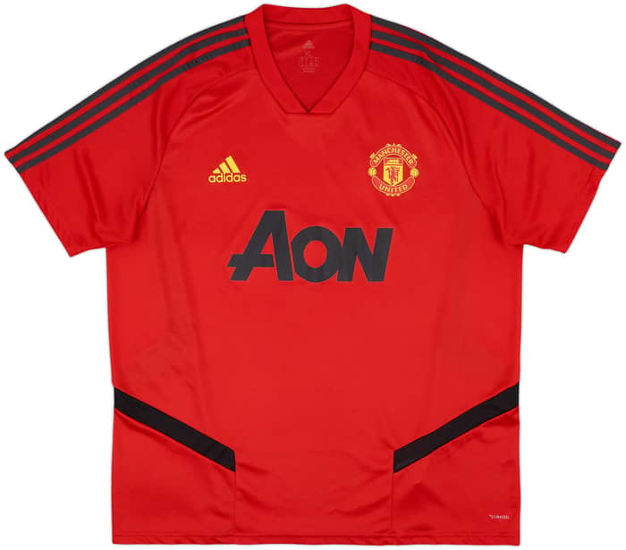 2019-20 Manchester United adidas Training Shirt - 9/10 - (XL)