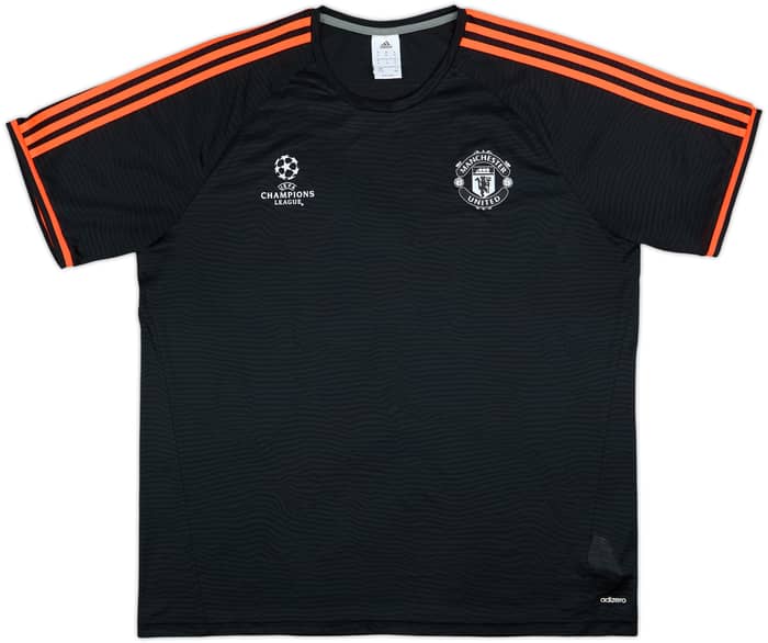 2015-16 Manchester United CL adizero Training Shirt - 10/10 - (XL)