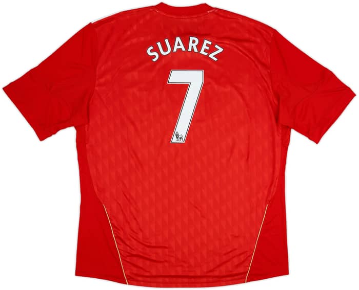 2010-12 Liverpool Home Shirt Suarez #7 - 5/10 - (3XL)