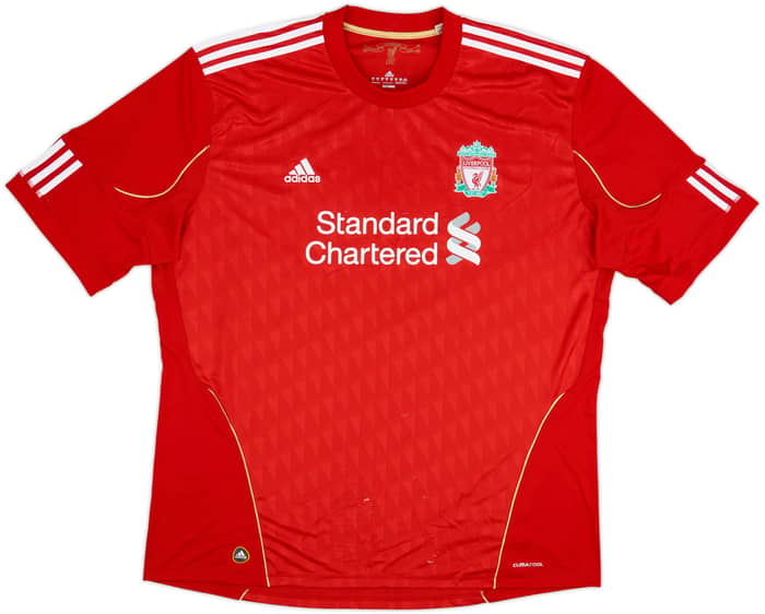 2010-12 Liverpool Home Shirt Suarez #7 - 5/10 - (3XL)